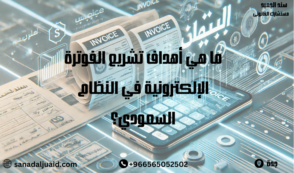 ما هي أهداف تشريع الفوترة الإلكترونية في النظام السعودي؟