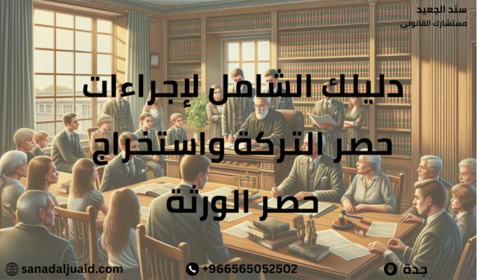 دليلك الشامل لإجراءات حصر التركة واستخراج حصر الورثة