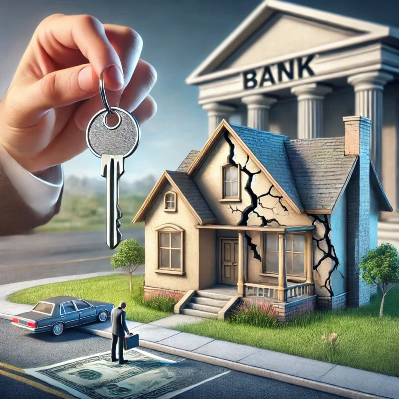 إذا اشتريت بيت عن طريق البنك ووجدت فيه عيوب ما الحل