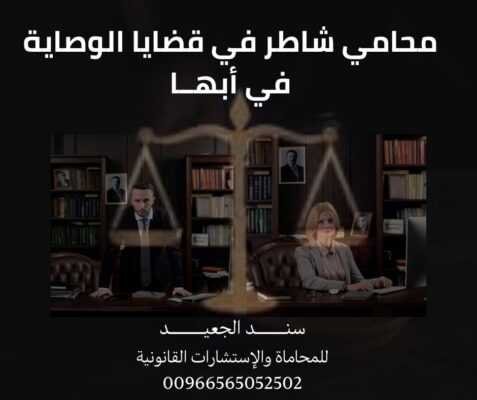 محامي شاطر في قضايا الوصاية في أبها